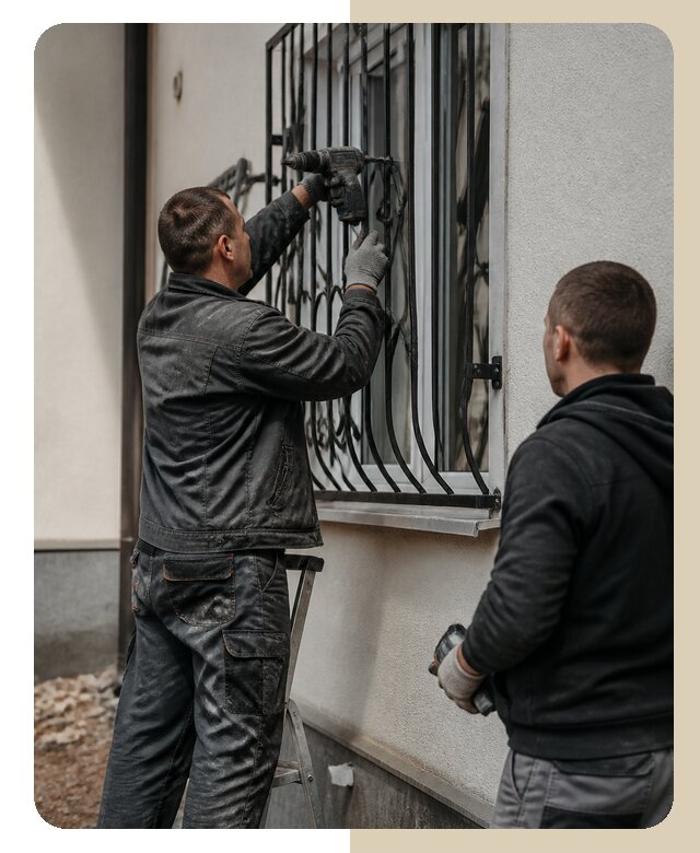 Установка наружных решеток в Альметьевске от 5086 р. | ДвериЛегко-Льм